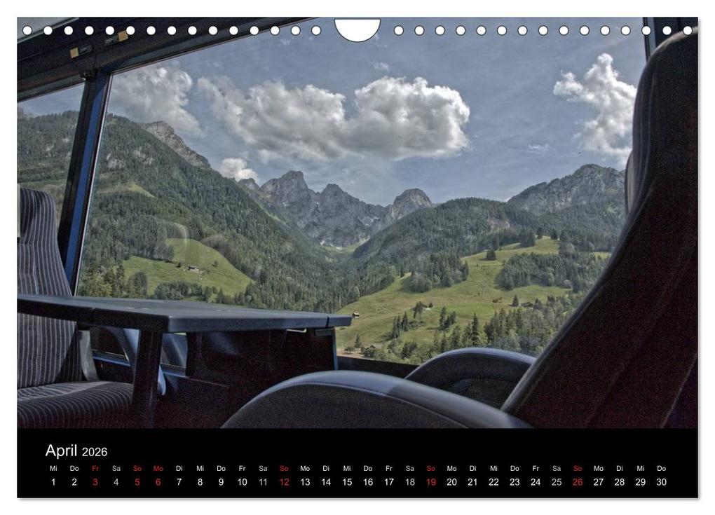 Weitere Ansicht: Schweizer Eisenbahn (Wandkalender 2026 DIN A4 quer), CALVENDO Monatskalender | Rudolf J. Strutz, Calvendo
