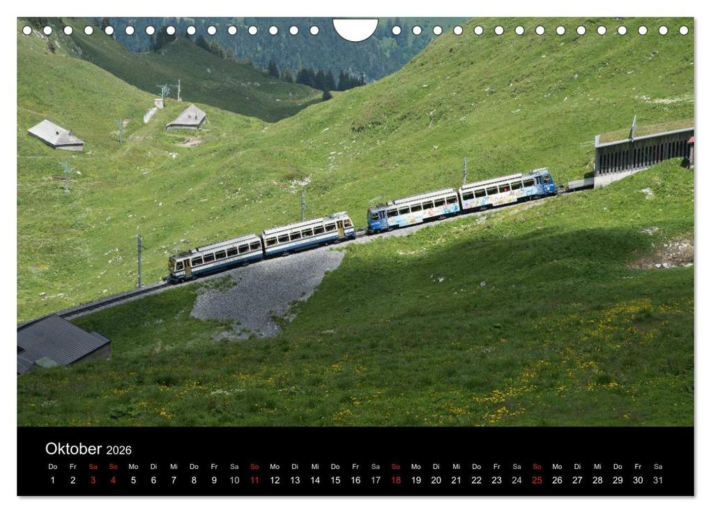 Weitere Ansicht: Schweizer Eisenbahn (Wandkalender 2026 DIN A4 quer), CALVENDO Monatskalender | Rudolf J. Strutz, Calvendo