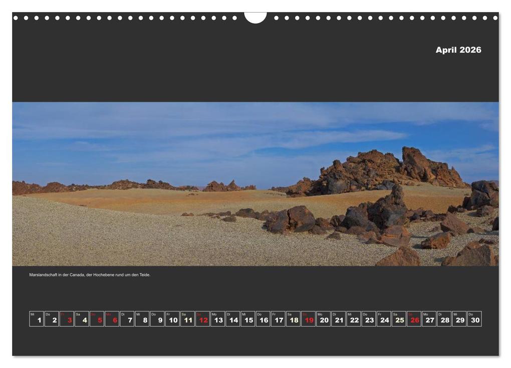 Weitere Ansicht: Teneriffa im Panorama (Wandkalender 2026 DIN A3 quer), CALVENDO Monatskalender | Paul Linden, Calvendo