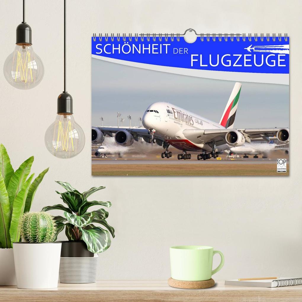 Weitere Ansicht: Schönheit der Flugzeuge (Wandkalender 2026 DIN A4 quer), CALVENDO Monatskalender | Daniel Philipp, Calvendo