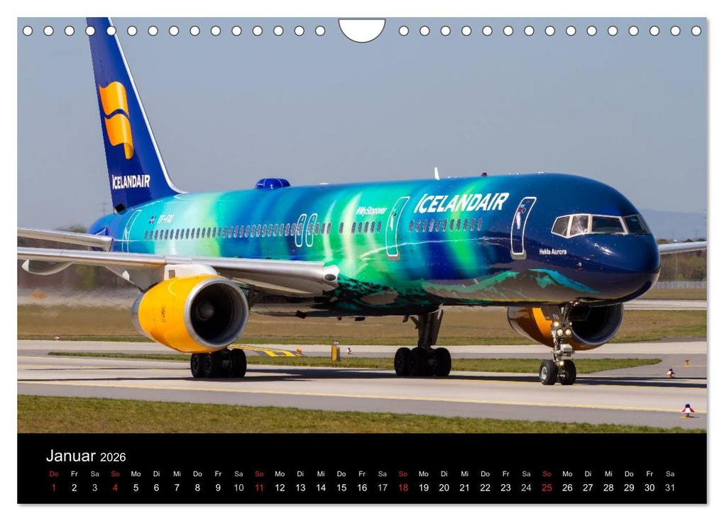 Weitere Ansicht: Schönheit der Flugzeuge (Wandkalender 2026 DIN A4 quer), CALVENDO Monatskalender | Daniel Philipp, Calvendo