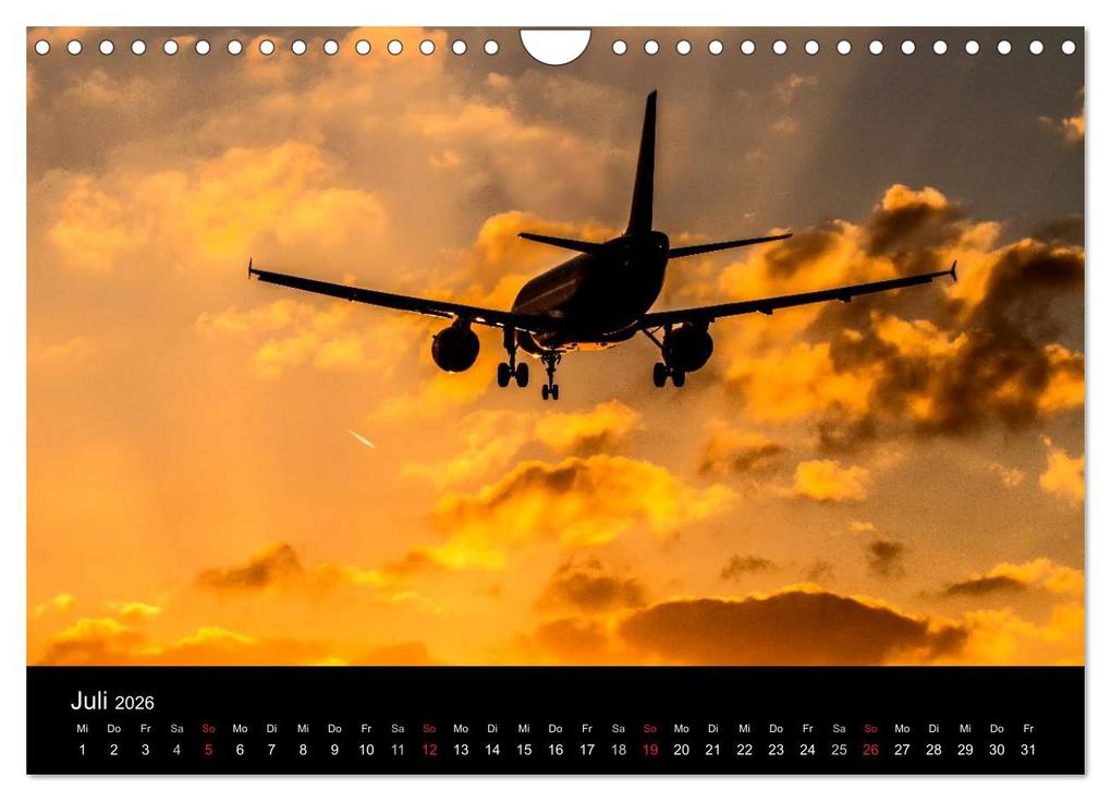 Weitere Ansicht: Schönheit der Flugzeuge (Wandkalender 2026 DIN A4 quer), CALVENDO Monatskalender | Daniel Philipp, Calvendo