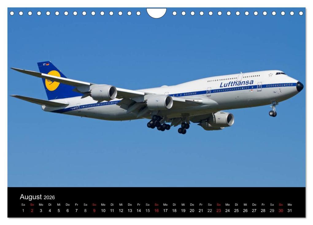 Weitere Ansicht: Schönheit der Flugzeuge (Wandkalender 2026 DIN A4 quer), CALVENDO Monatskalender | Daniel Philipp, Calvendo