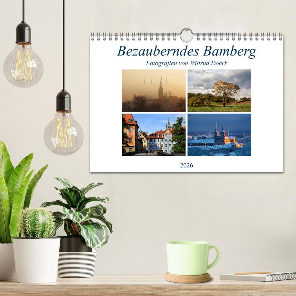 Weitere Ansicht: Bezauberndes Bamberg (Wandkalender 2026 DIN A4 quer), CALVENDO Monatskalender | Wiltrud Doerk, Calvendo