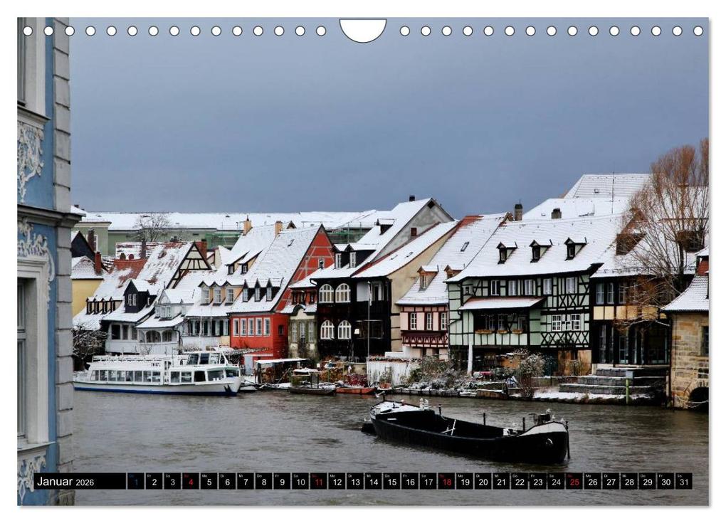 Weitere Ansicht: Bezauberndes Bamberg (Wandkalender 2026 DIN A4 quer), CALVENDO Monatskalender | Wiltrud Doerk, Calvendo