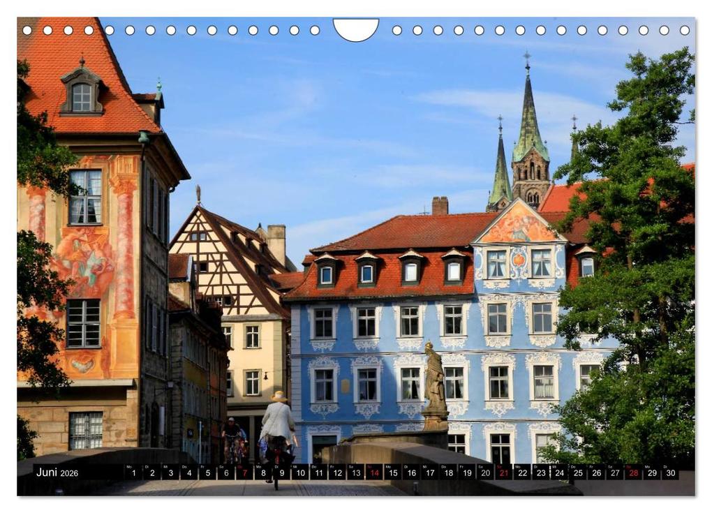 Weitere Ansicht: Bezauberndes Bamberg (Wandkalender 2026 DIN A4 quer), CALVENDO Monatskalender | Wiltrud Doerk, Calvendo