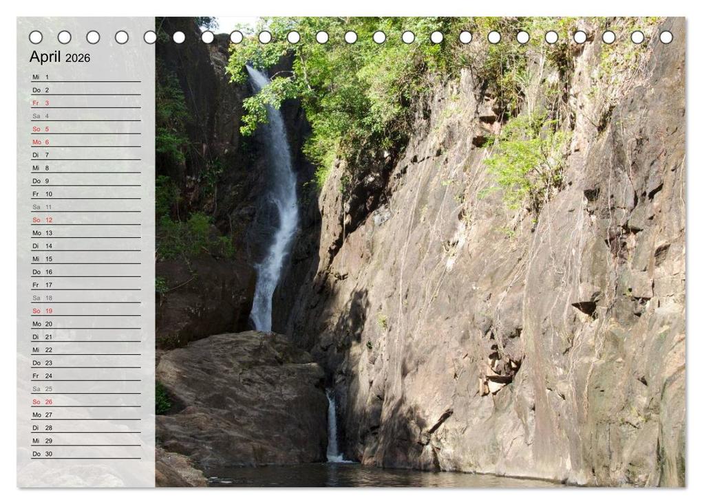 Weitere Ansicht: Mein Thailand - Geburtstagskalender (Tischkalender 2026 DIN A5 quer), CALVENDO Monatskalender | Ralf Wittstock, Calvendo