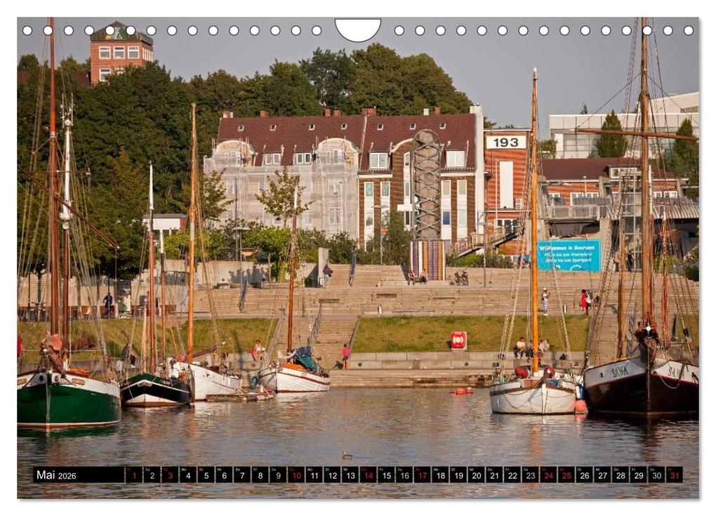 Weitere Ansicht: Landeshauptstadt Kiel (Wandkalender 2026 DIN A4 quer), CALVENDO Monatskalender | Peter Schickert, Calvendo