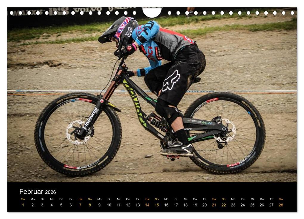 Weitere Ansicht: Downhill Racing 2026 (Wandkalender 2026 DIN A4 quer), CALVENDO Monatskalender | Arne Fitkau, Calvendo