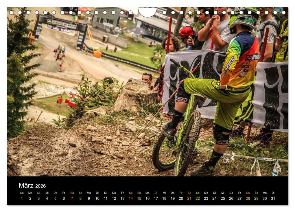 Weitere Ansicht: Downhill Racing 2026 (Wandkalender 2026 DIN A4 quer), CALVENDO Monatskalender | Arne Fitkau, Calvendo
