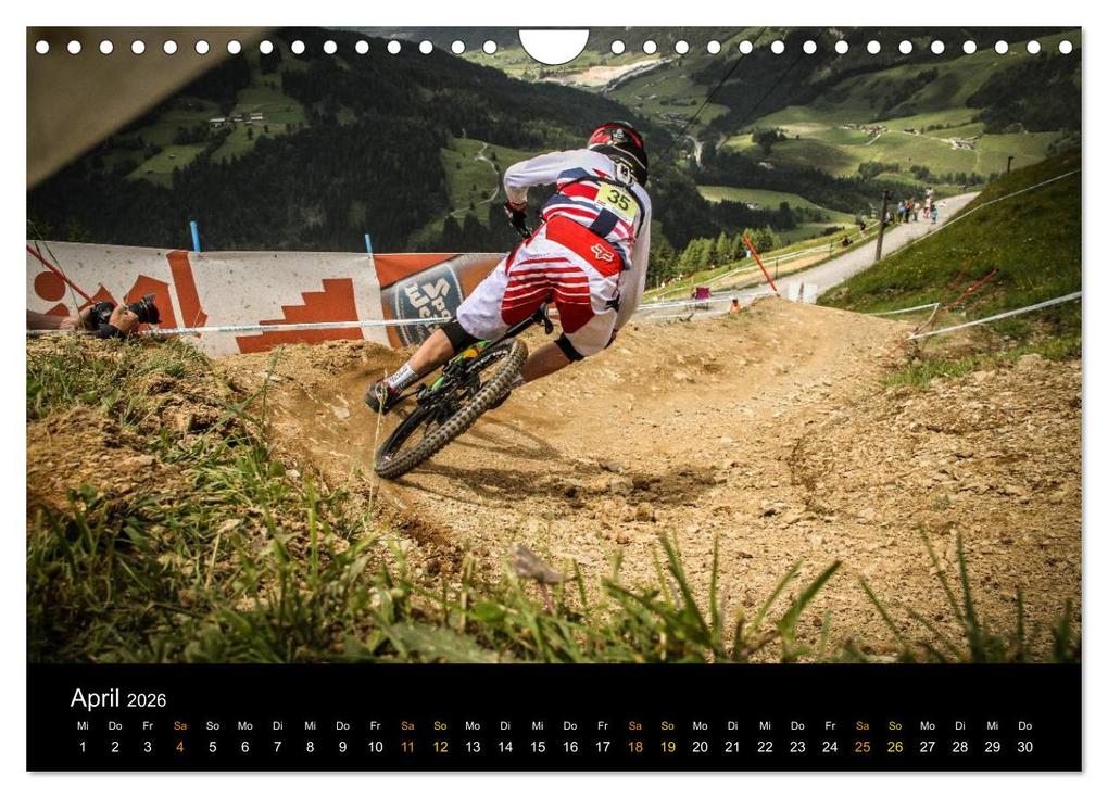 Weitere Ansicht: Downhill Racing 2026 (Wandkalender 2026 DIN A4 quer), CALVENDO Monatskalender | Arne Fitkau, Calvendo