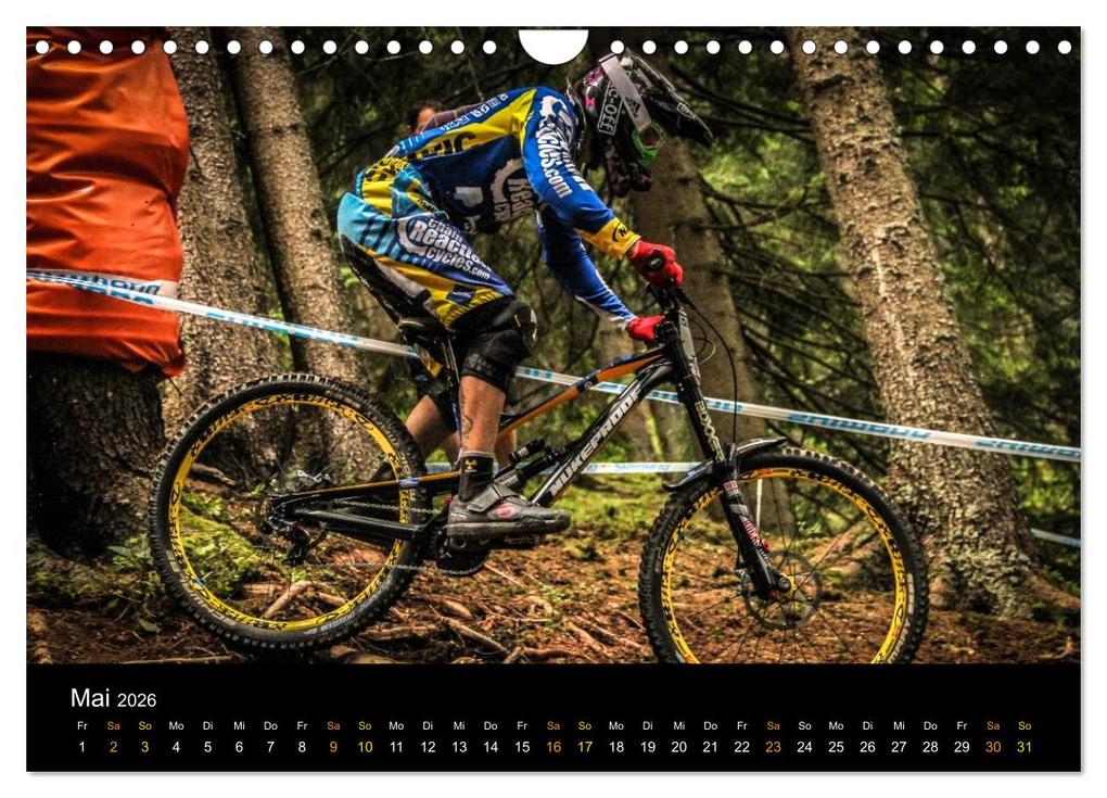 Weitere Ansicht: Downhill Racing 2026 (Wandkalender 2026 DIN A4 quer), CALVENDO Monatskalender | Arne Fitkau, Calvendo