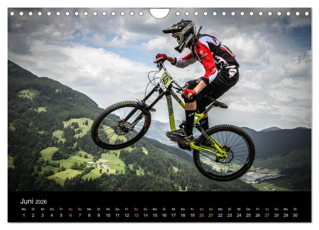 Weitere Ansicht: Downhill Racing 2026 (Wandkalender 2026 DIN A4 quer), CALVENDO Monatskalender | Arne Fitkau, Calvendo