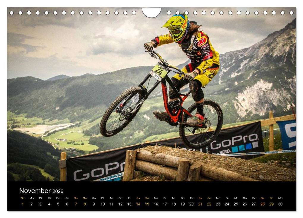 Weitere Ansicht: Downhill Racing 2026 (Wandkalender 2026 DIN A4 quer), CALVENDO Monatskalender | Arne Fitkau, Calvendo