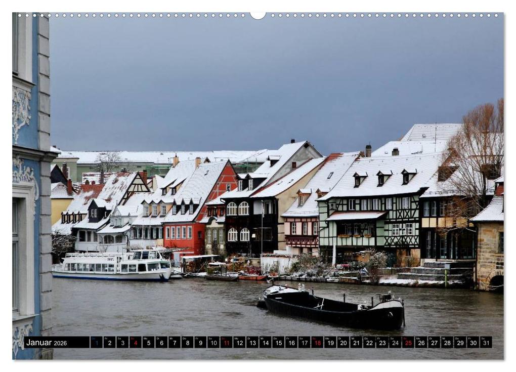 Weitere Ansicht: Bezauberndes Bamberg (Wandkalender 2026 DIN A2 quer), CALVENDO Monatskalender | Wiltrud Doerk, Calvendo