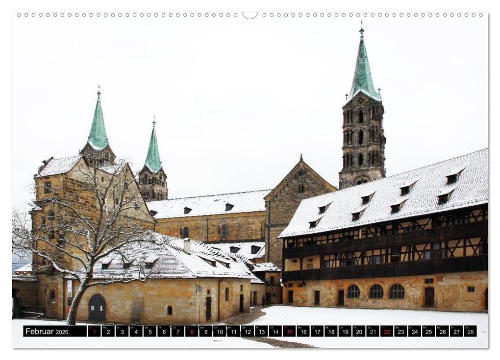 Weitere Ansicht: Bezauberndes Bamberg (Wandkalender 2026 DIN A2 quer), CALVENDO Monatskalender | Wiltrud Doerk, Calvendo