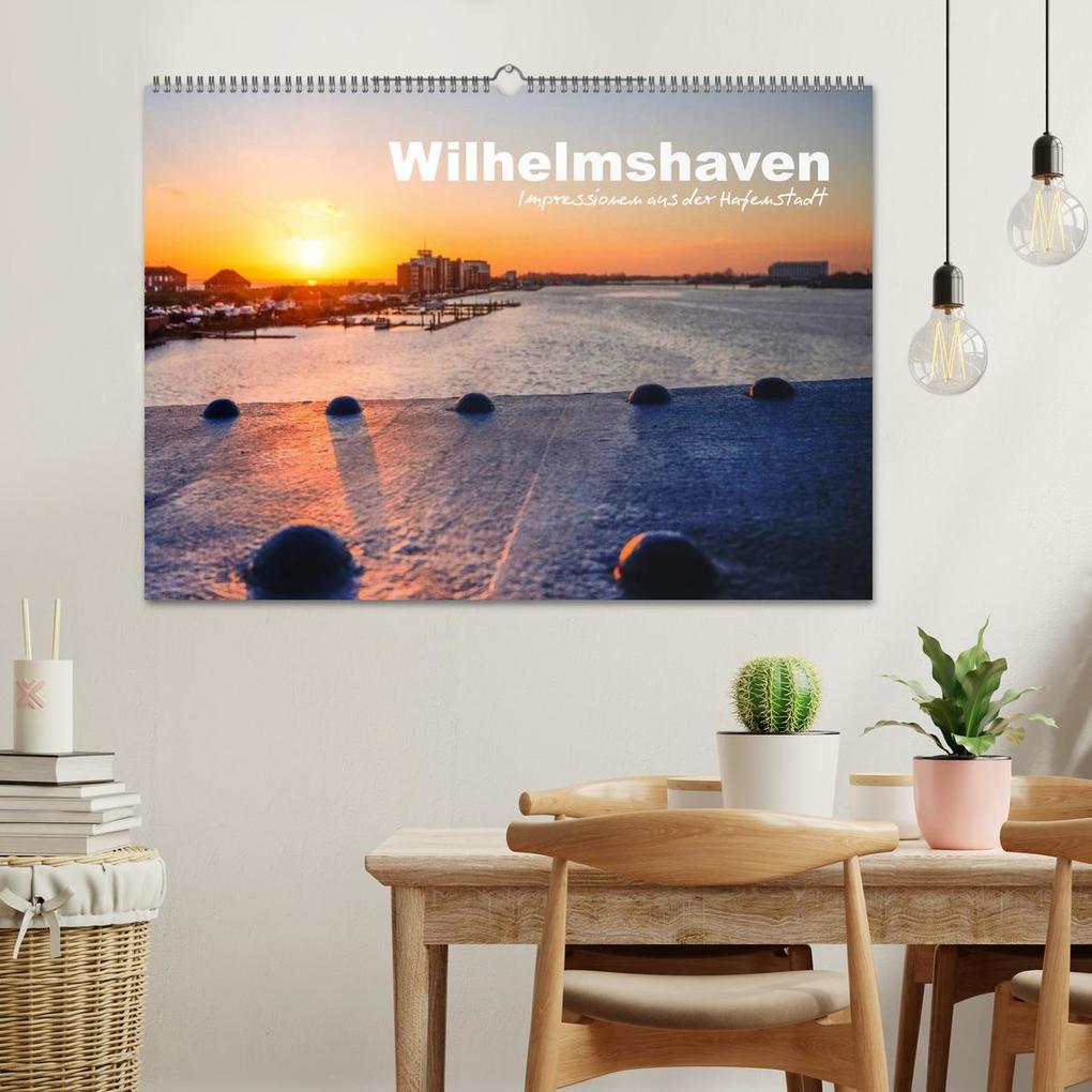 Weitere Ansicht: Wilhelmshaven - Impressionen aus der Hafenstadt (Wandkalender 2026 DIN A2 quer), CALVENDO Monatskalender | www.geniusstrand.de www.geniusstrand.de, Calvendo, www.geniusstrand.de