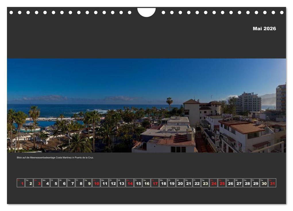 Weitere Ansicht: Teneriffa im Panorama (Wandkalender 2026 DIN A4 quer), CALVENDO Monatskalender | Paul Linden, Calvendo