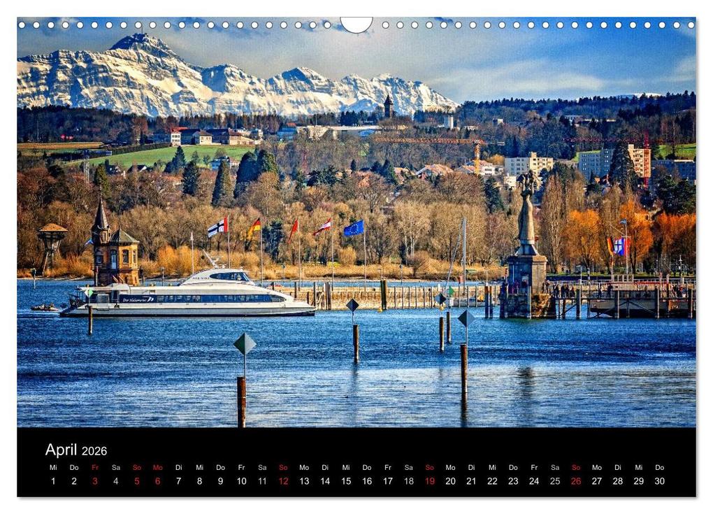 Weitere Ansicht: Bodensee-Schiffe und Boote (Wandkalender 2026 DIN A3 quer), CALVENDO Monatskalender | ap-photo ap-photo, Calvendo, ap-photo