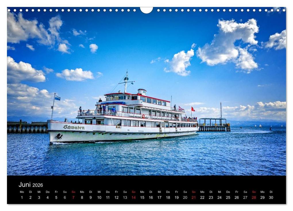 Weitere Ansicht: Bodensee-Schiffe und Boote (Wandkalender 2026 DIN A3 quer), CALVENDO Monatskalender | ap-photo ap-photo, Calvendo, ap-photo