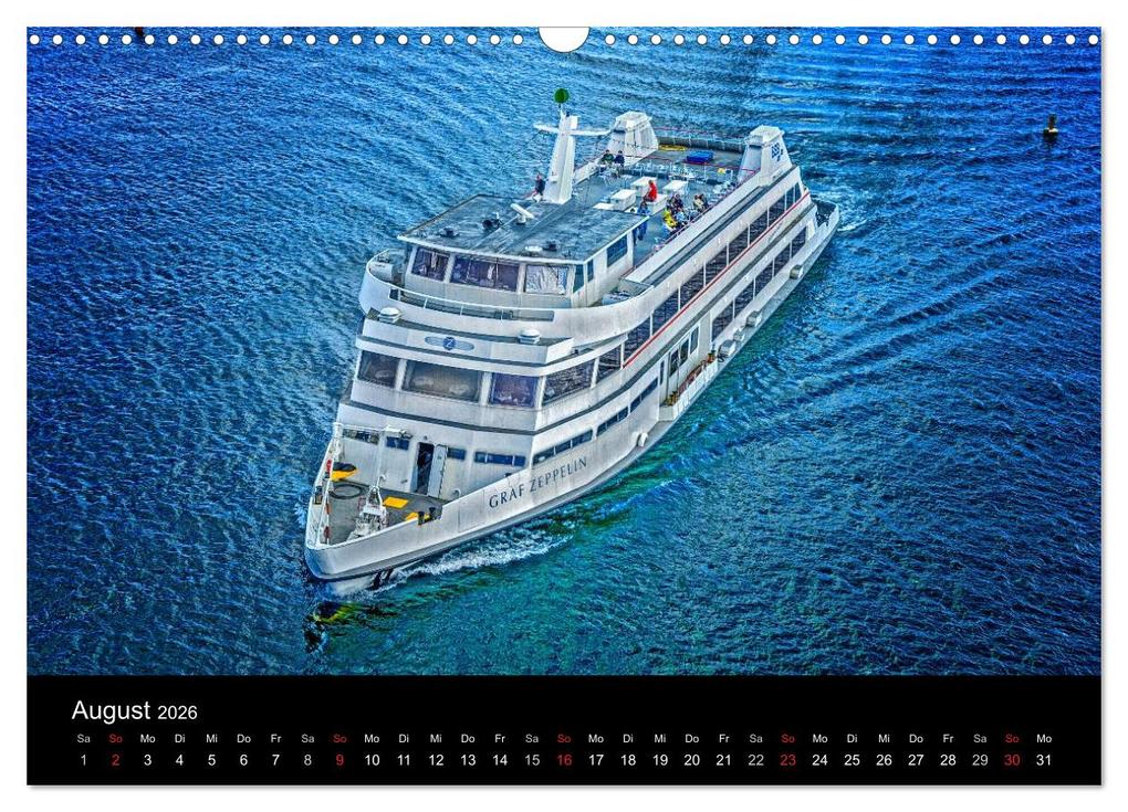 Weitere Ansicht: Bodensee-Schiffe und Boote (Wandkalender 2026 DIN A3 quer), CALVENDO Monatskalender | ap-photo ap-photo, Calvendo, ap-photo