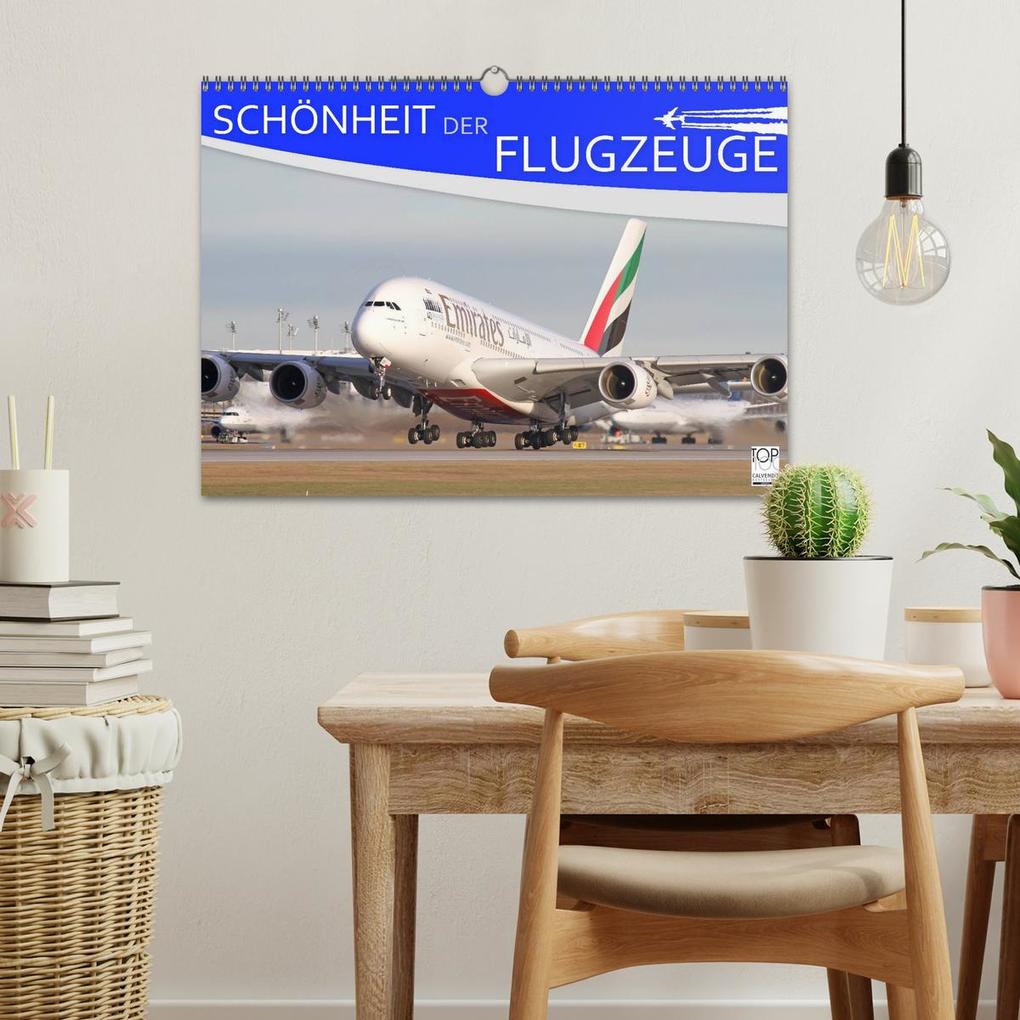 Weitere Ansicht: Schönheit der Flugzeuge (Wandkalender 2026 DIN A3 quer), CALVENDO Monatskalender | Daniel Philipp, Calvendo