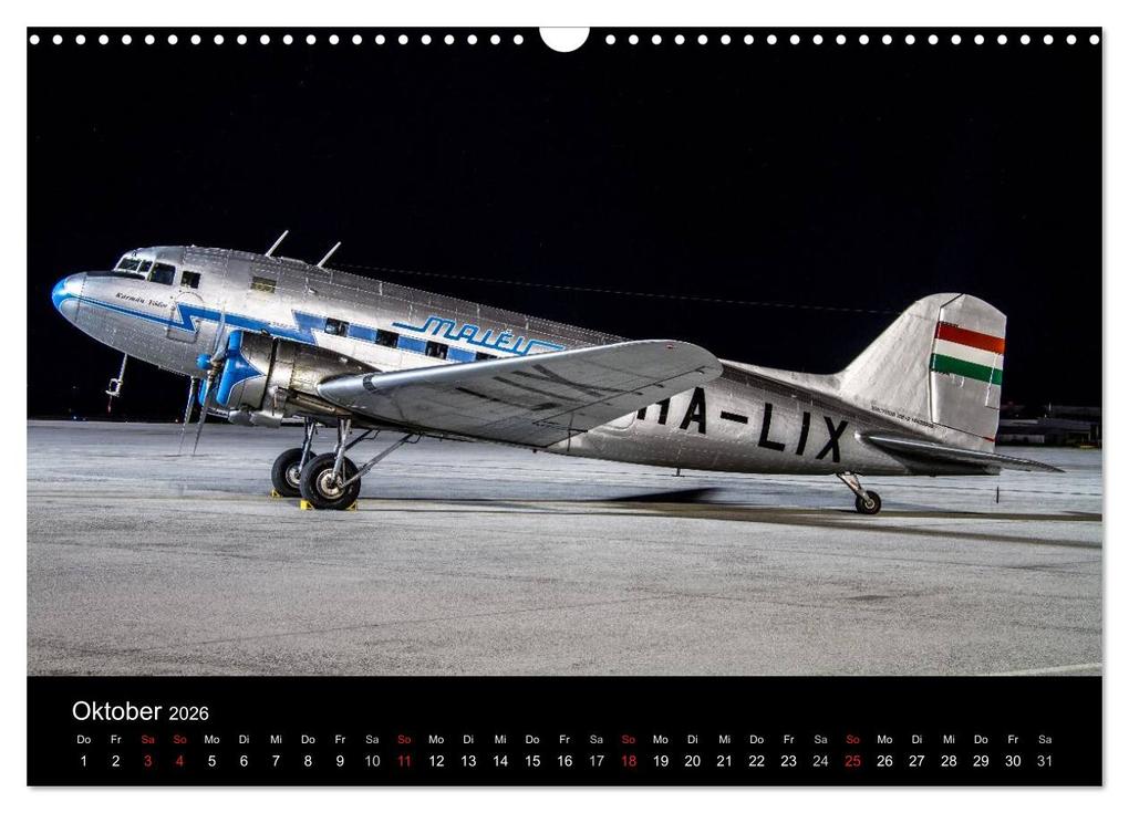 Weitere Ansicht: Schönheit der Flugzeuge (Wandkalender 2026 DIN A3 quer), CALVENDO Monatskalender | Daniel Philipp, Calvendo