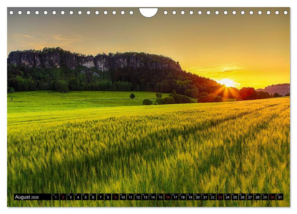 Weitere Ansicht: Bilder aus dem Nationalpark Sächsische Schweiz (Wandkalender 2026 DIN A4 quer), CALVENDO Monatskalender | Dirk Meutzner, Calvendo