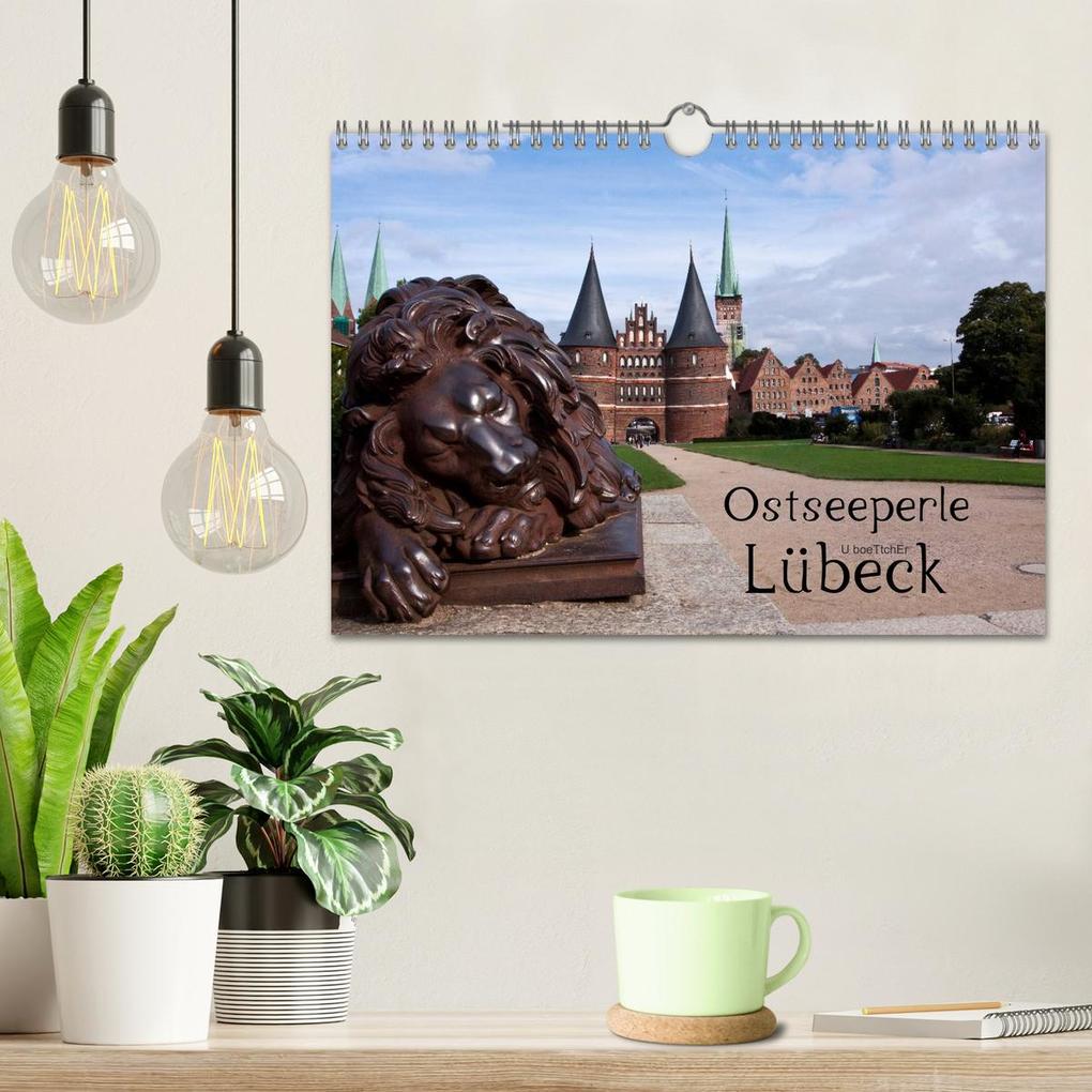 Weitere Ansicht: Ostseeperle Lübeck (Wandkalender 2026 DIN A4 quer), CALVENDO Monatskalender | U boeTtchEr, Calvendo