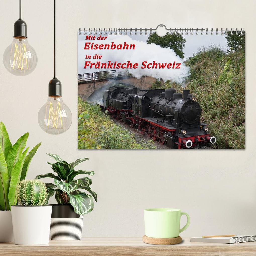 Weitere Ansicht: Mit der Eisenbahn in die Fränkische Schweiz (Wandkalender 2026 DIN A4 quer), CALVENDO Monatskalender | oldshutterhand oldshutterhand, Calvendo, Oldshutterhand