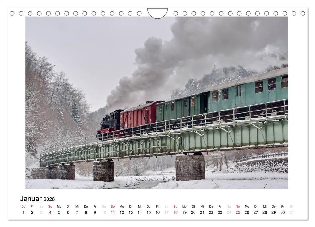 Weitere Ansicht: Mit der Eisenbahn in die Fränkische Schweiz (Wandkalender 2026 DIN A4 quer), CALVENDO Monatskalender | oldshutterhand oldshutterhand, Calvendo, Oldshutterhand