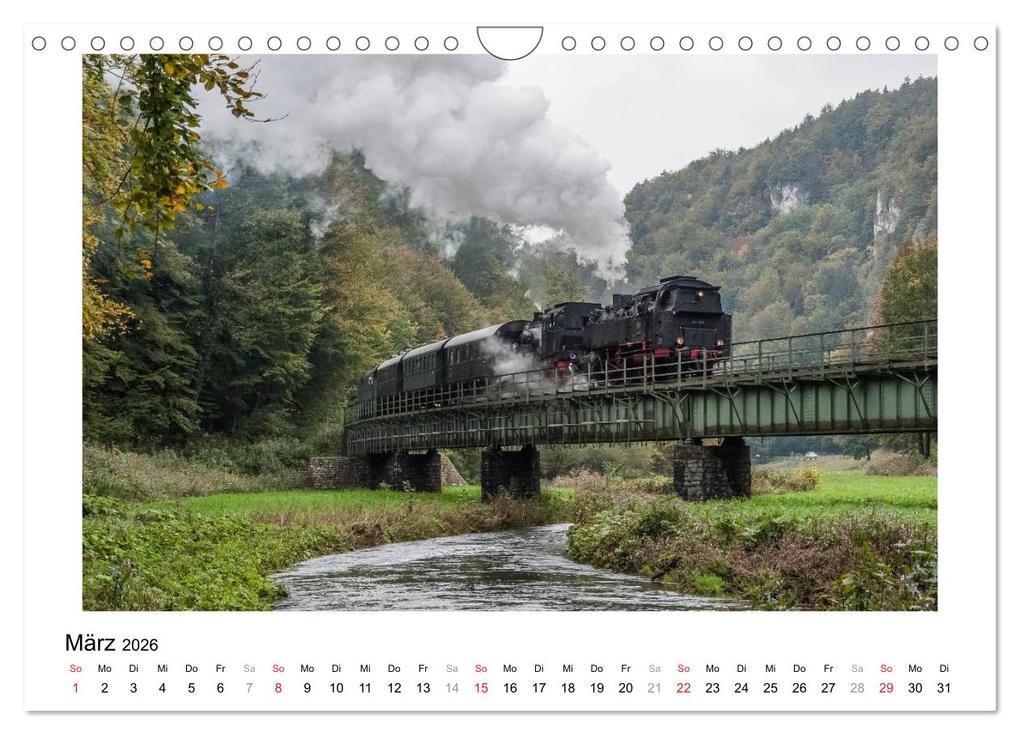 Weitere Ansicht: Mit der Eisenbahn in die Fränkische Schweiz (Wandkalender 2026 DIN A4 quer), CALVENDO Monatskalender | oldshutterhand oldshutterhand, Calvendo, Oldshutterhand
