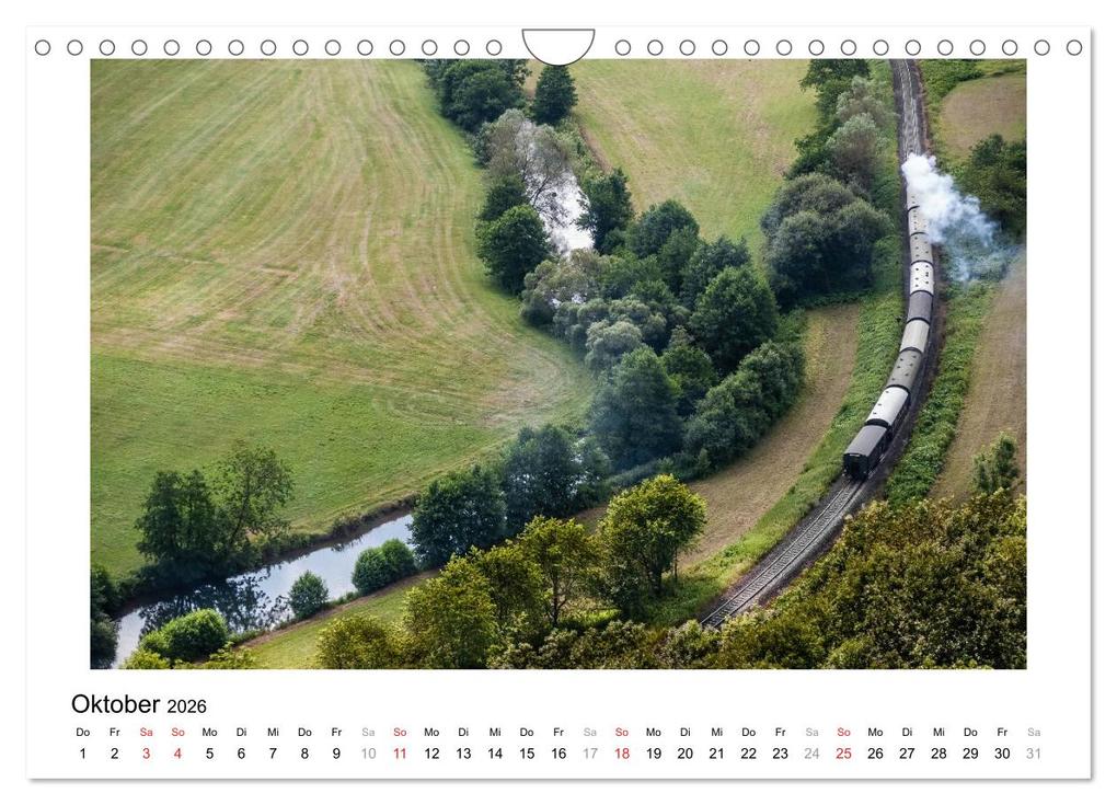 Weitere Ansicht: Mit der Eisenbahn in die Fränkische Schweiz (Wandkalender 2026 DIN A4 quer), CALVENDO Monatskalender | oldshutterhand oldshutterhand, Calvendo, Oldshutterhand