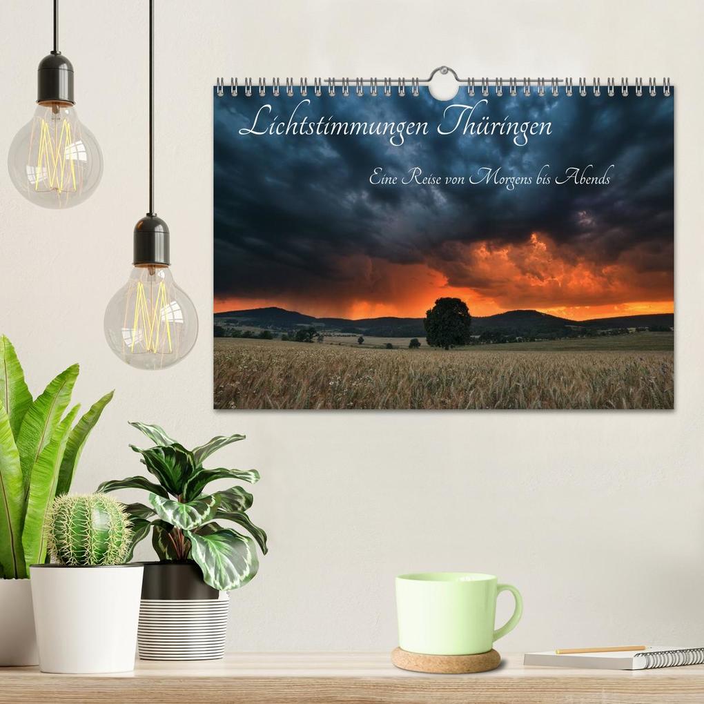 Weitere Ansicht: Lichtstimmungen Thüringen - Eine Reise von Morgens bis Abends (Wandkalender 2026 DIN A4 quer), CALVENDO Monatskalender | Ronny Wesche, Calvendo