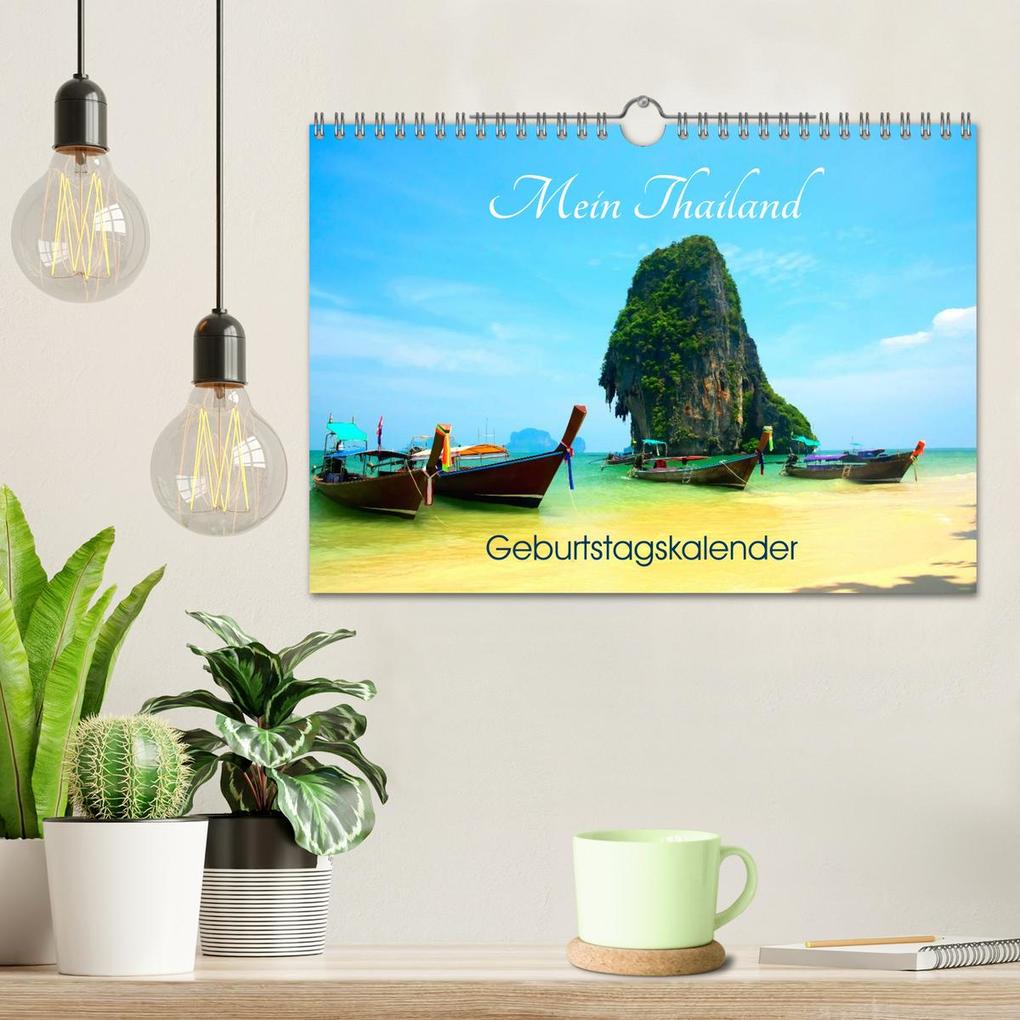 Weitere Ansicht: Mein Thailand - Geburtstagskalender (Wandkalender 2026 DIN A4 quer), CALVENDO Monatskalender | Ralf Wittstock, Calvendo