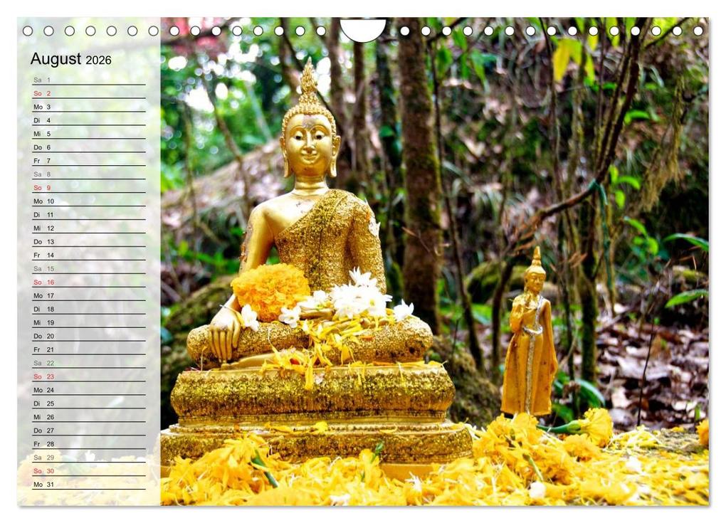 Weitere Ansicht: Mein Thailand - Geburtstagskalender (Wandkalender 2026 DIN A4 quer), CALVENDO Monatskalender | Ralf Wittstock, Calvendo