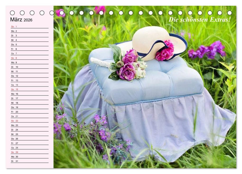 Weitere Ansicht: Der Freundinnen-Kalender. Was ich mir für dich wünsche! (Tischkalender 2026 DIN A5 quer), CALVENDO Monatskalender | Elisabeth Stanzer, Calvendo