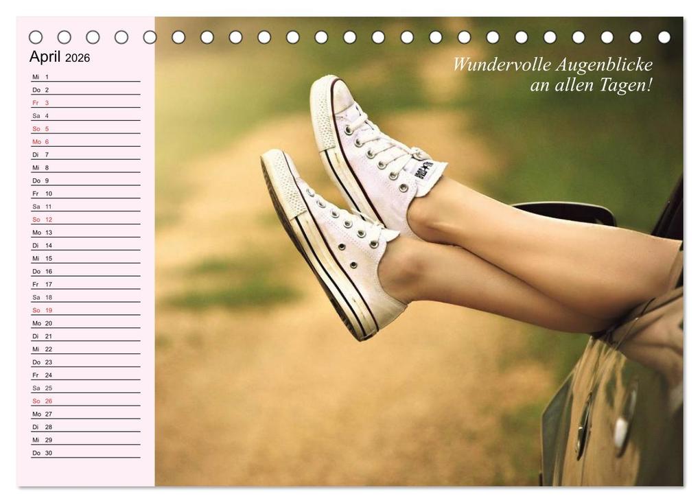 Weitere Ansicht: Der Freundinnen-Kalender. Was ich mir für dich wünsche! (Tischkalender 2026 DIN A5 quer), CALVENDO Monatskalender | Elisabeth Stanzer, Calvendo