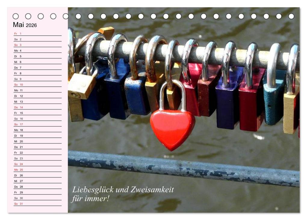 Weitere Ansicht: Der Freundinnen-Kalender. Was ich mir für dich wünsche! (Tischkalender 2026 DIN A5 quer), CALVENDO Monatskalender | Elisabeth Stanzer, Calvendo