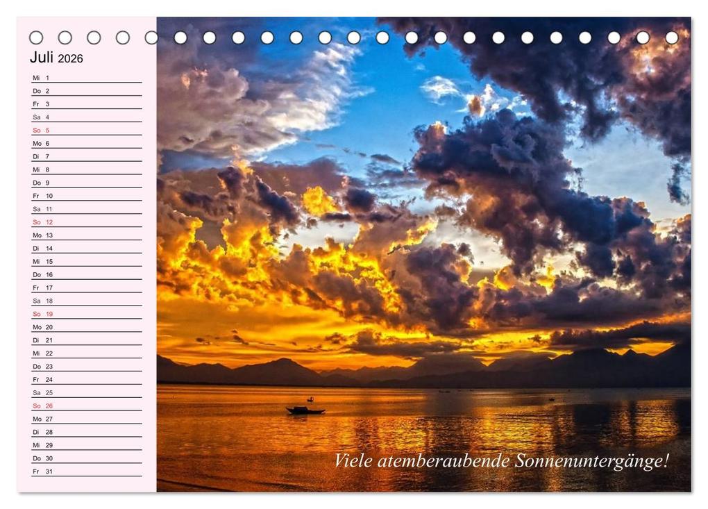 Weitere Ansicht: Der Freundinnen-Kalender. Was ich mir für dich wünsche! (Tischkalender 2026 DIN A5 quer), CALVENDO Monatskalender | Elisabeth Stanzer, Calvendo