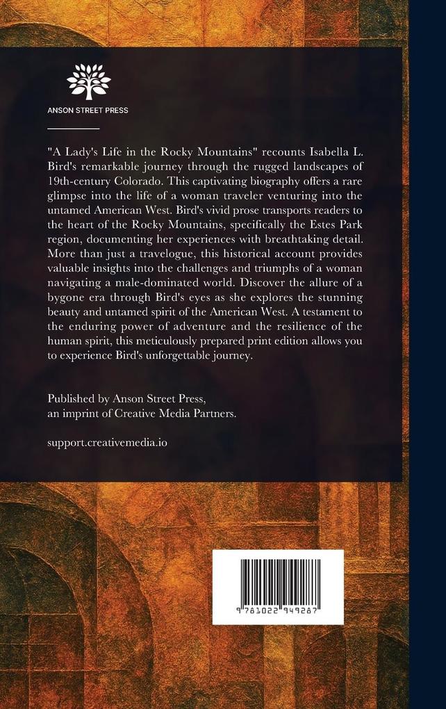 Weitere Ansicht: A Lady's Life in the Rocky Mountains | Isabella L (Isabella Lucy) Bird