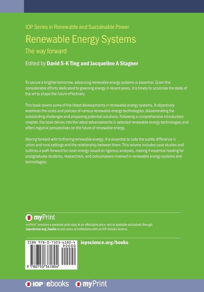Weitere Ansicht: Renewable Energy Systems