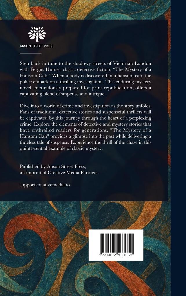 Weitere Ansicht: The Mystery of a Hansom Cab | Fergus Hume