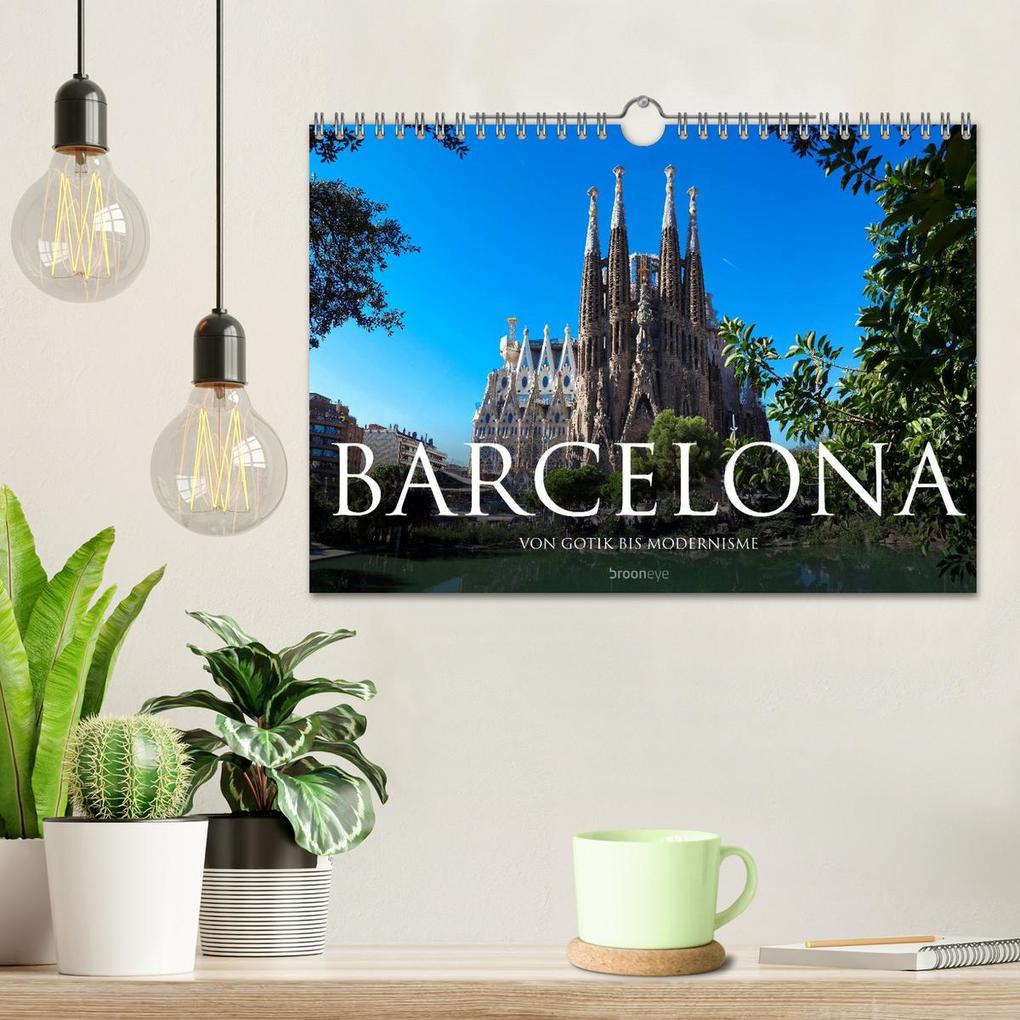Weitere Ansicht: Barcelona - Von Gotik bis Modernisme (Wandkalender 2026 DIN A4 quer), CALVENDO Monatskalender | Olaf Bruhn, Calvendo