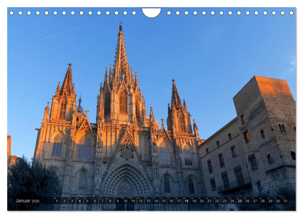 Weitere Ansicht: Barcelona - Von Gotik bis Modernisme (Wandkalender 2026 DIN A4 quer), CALVENDO Monatskalender | Olaf Bruhn, Calvendo