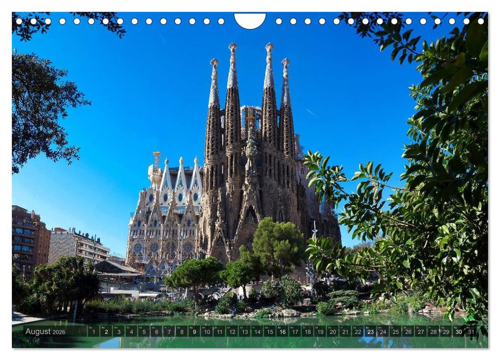 Weitere Ansicht: Barcelona - Von Gotik bis Modernisme (Wandkalender 2026 DIN A4 quer), CALVENDO Monatskalender | Olaf Bruhn, Calvendo