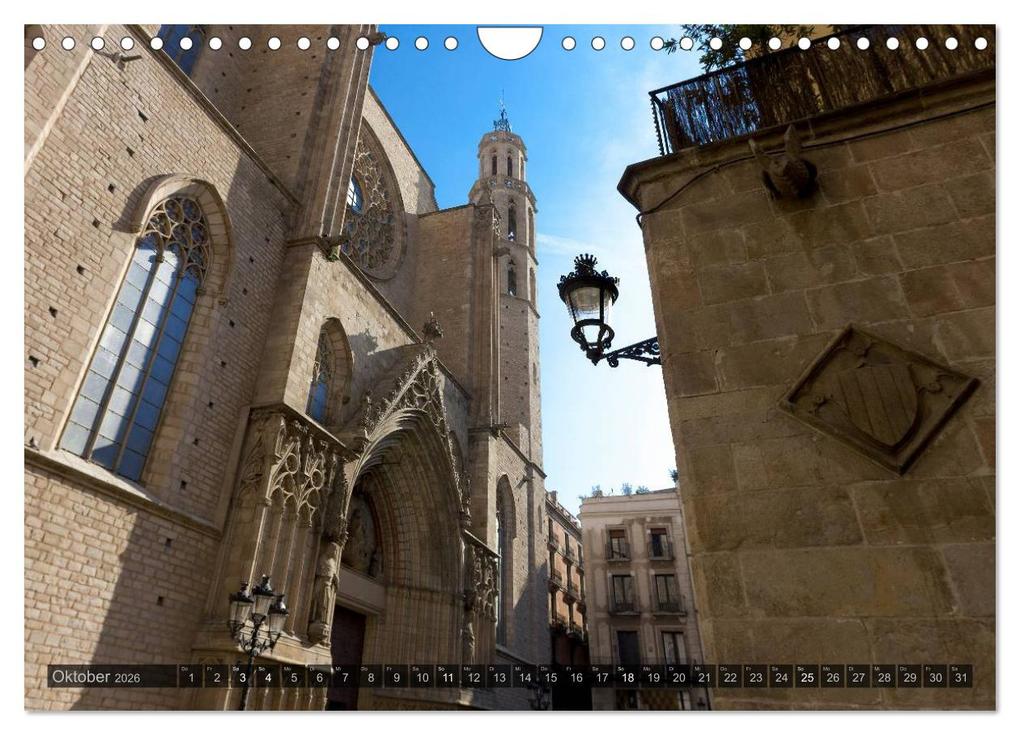 Weitere Ansicht: Barcelona - Von Gotik bis Modernisme (Wandkalender 2026 DIN A4 quer), CALVENDO Monatskalender | Olaf Bruhn, Calvendo