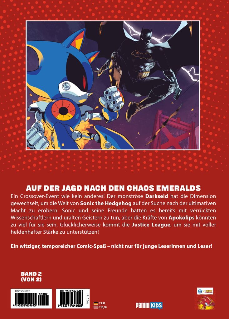 Weitere Ansicht: DC x Sonic The Hedgehog | Ian Flynn, Adam Bryce Thomas