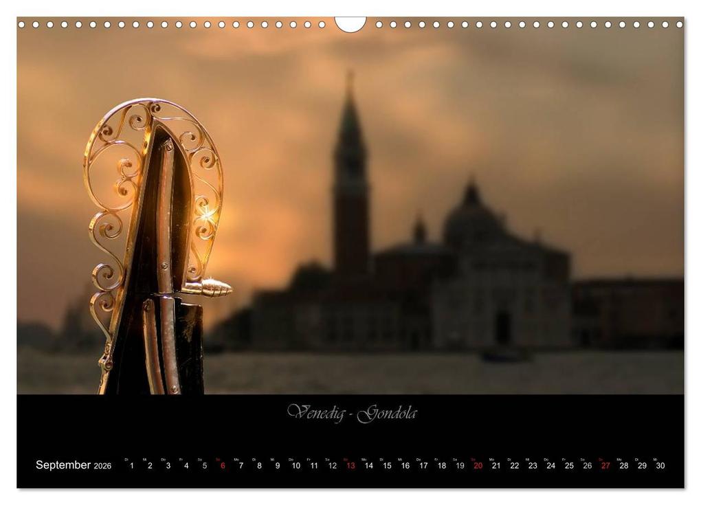 Weitere Ansicht: Venedig - La Serenissima (Wandkalender 2026 DIN A3 quer), CALVENDO Monatskalender | Lothar R. Hentschel, Calvendo