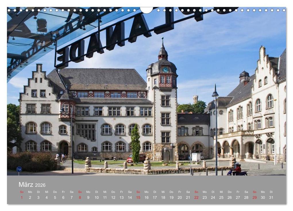 Weitere Ansicht: Jena in Thüringen (Wandkalender 2026 DIN A3 quer), CALVENDO Monatskalender | Gerd Gropp, Calvendo